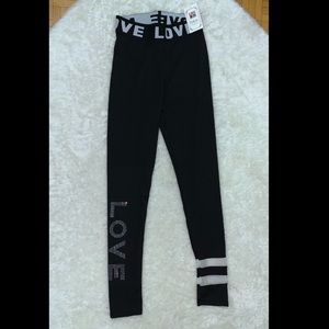 LEGGINGS Love with mesh